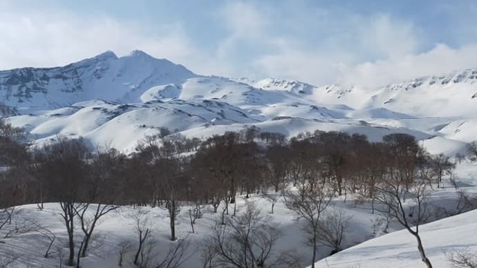 鳥海山_山スキー中島台コース