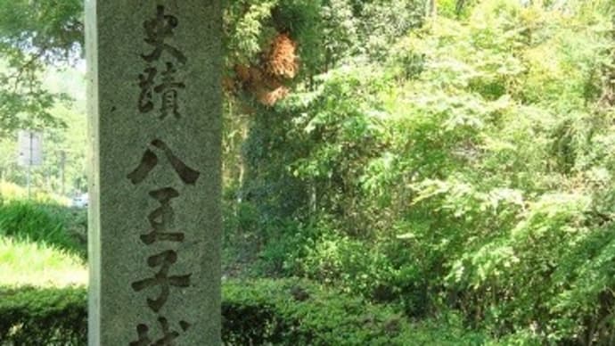 後北条氏の城郭要塞「八王子城」、(少し昔の画像)。