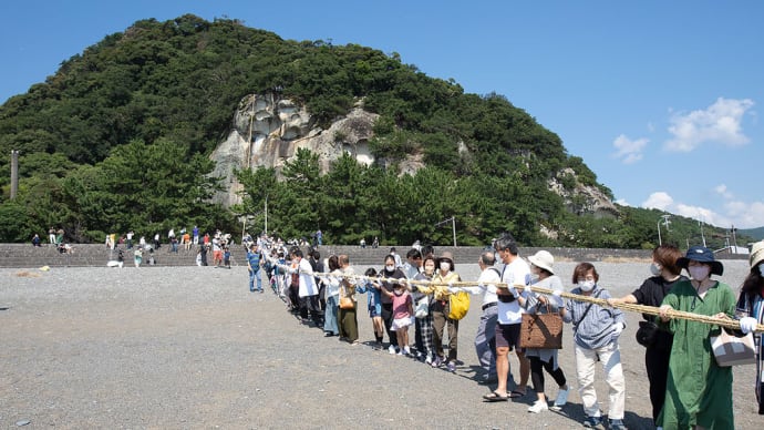 2022.10.2 花の窟秋季例大祭『お綱かけ神事』(熊野市有馬町)