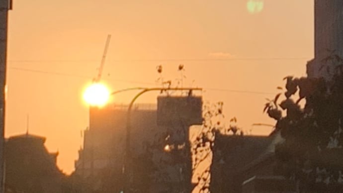 夕日がキレい⤴︎⤴︎⤴︎