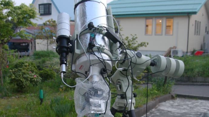 M106銀河 近傍(雲量”0”なれど透明度悪し その1)