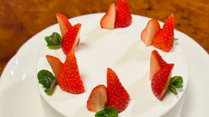 苺のケーキ