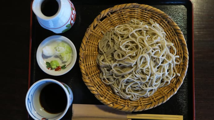蕎麦処 花野@高梁市「せいろ」