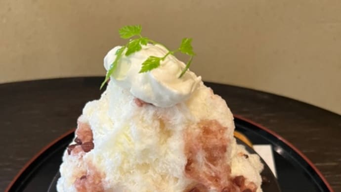 お菓子のあづま屋 かき氷