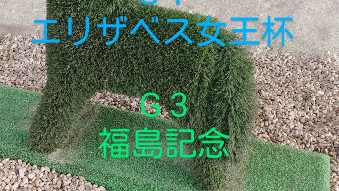 隊列予想 競馬 G1エリザベス女王杯 G3 福島記念