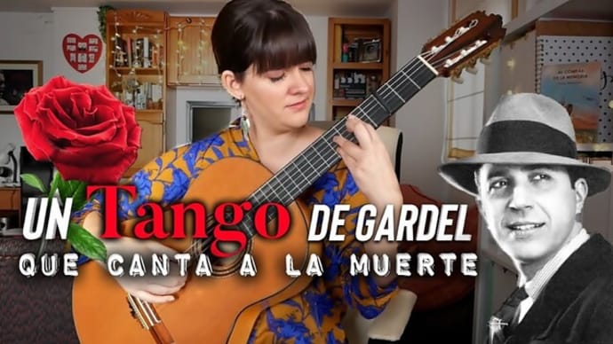 La Cumparsita - Paola Hermosín(Song Commentary and Guitar Playing) 日本語字幕付き