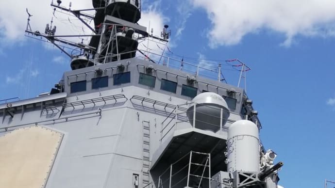 海上自衛隊 護衛艦の正面姿の差異・・違うところ(*^^*)