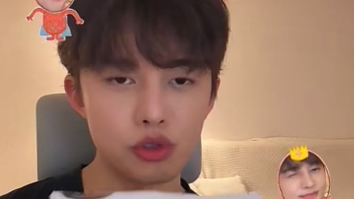 240314 한태이 TEY TikTok Live もぐもぐタイム ※0318 追記