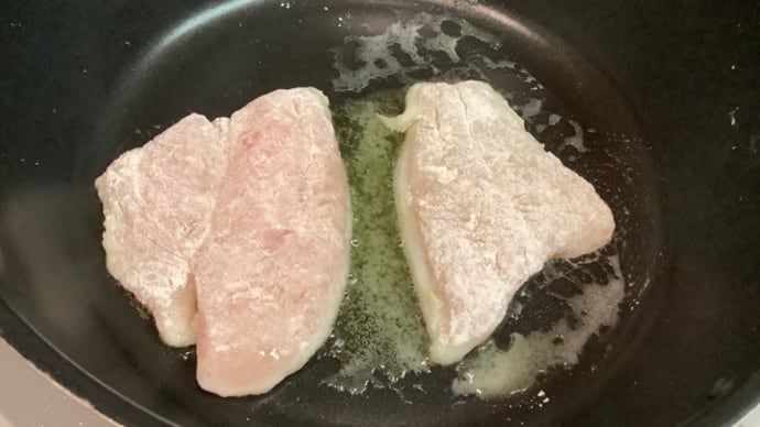 パンガシウスをムニエルで(・・;)