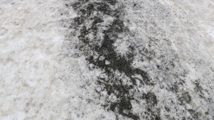 滑り止め用砂の秘密