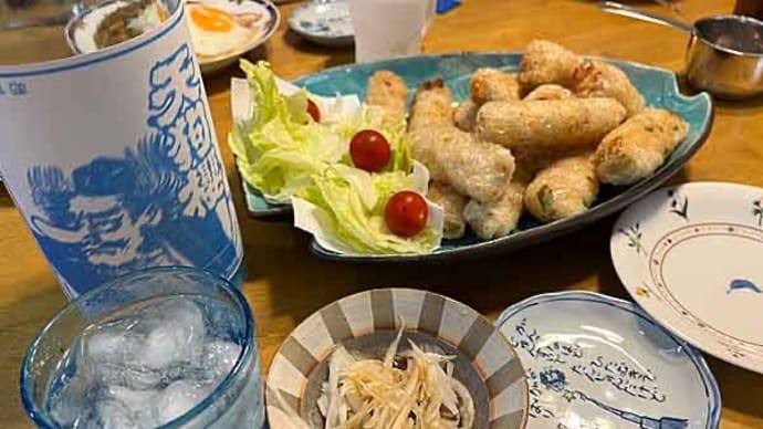 揚げ生春巻き&どら焼き美味〜い!