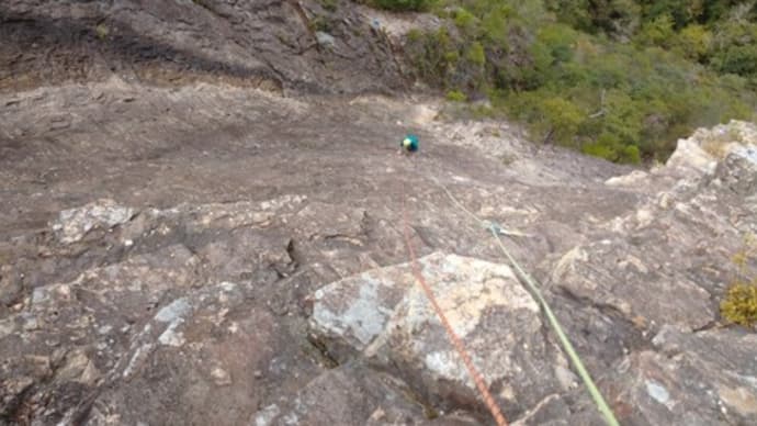 兵庫 百丈岩 ロッククライミング