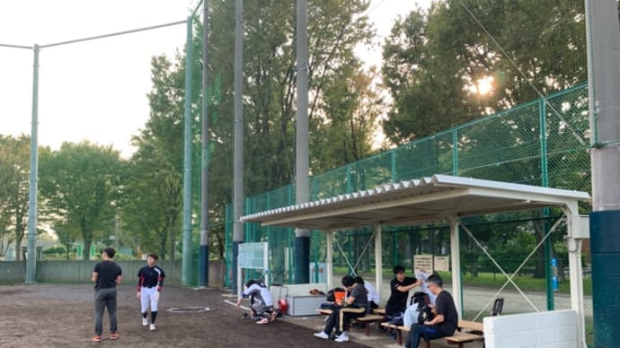 久しぶりの練習⚾️感激