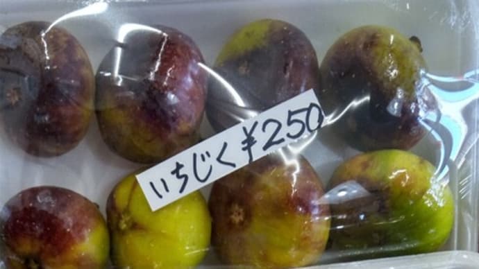 イチジク~旬の果物 相模原市・高城商店