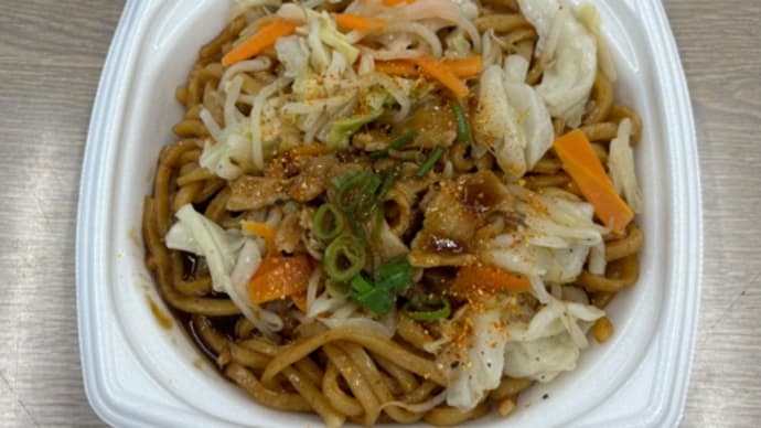 セブンの焼うどん。