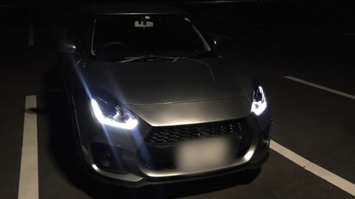 慣らしがてらの夜のドライブ
