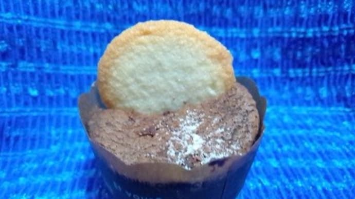 ラング・ド・シャ濃厚ブラウニーで三時のおやつ、そして満足感に浸ったとことで:P