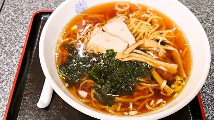 中国菜館 生駒軒でラーメン(2023年6月13日)