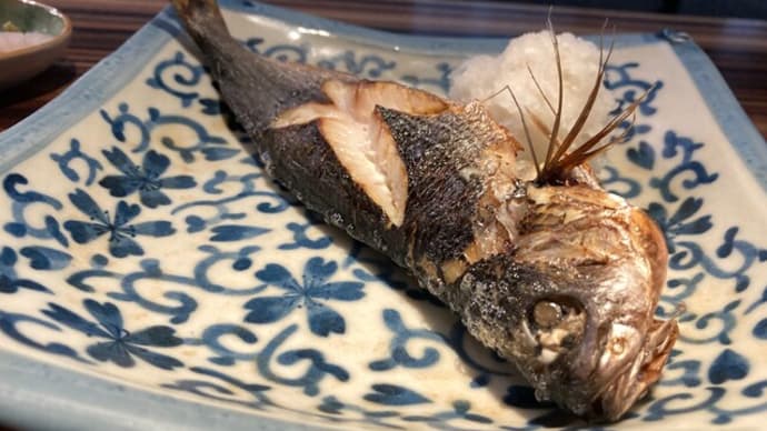 江戸前たかべ姿焼き(神津島) / Yellowstriped butterfish