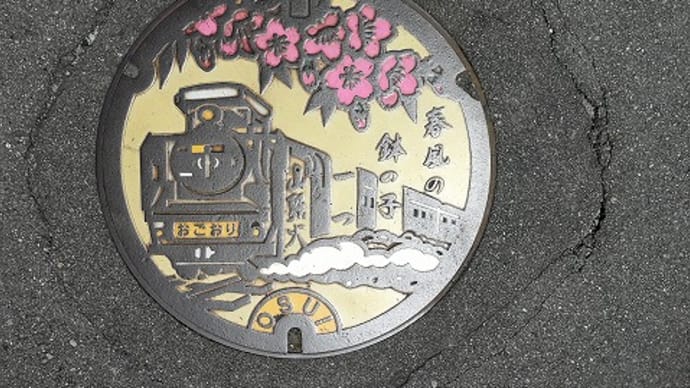 いきなりの… / 山口市のカラーマンホール