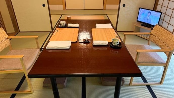 あさば*1回目の朝ごはん&「食堂 富士屋」のお蕎麦