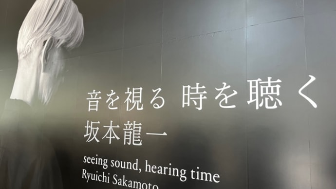 坂本龍一 音を視る 時を聴く(東京都現代美術館)
