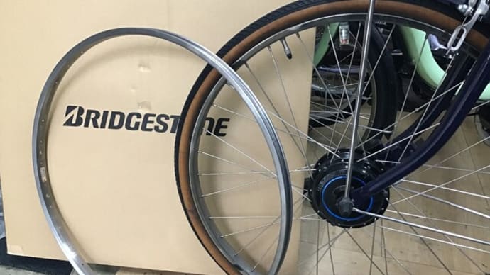 フロンティアDX前車輪組み換え・・・