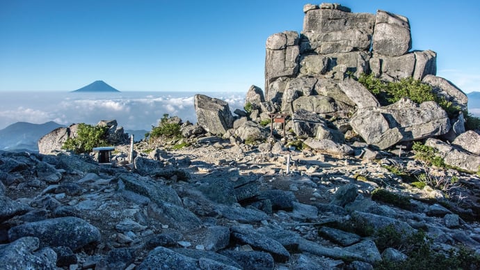 日本100名山 2巡目 62座 金峰山 下山編