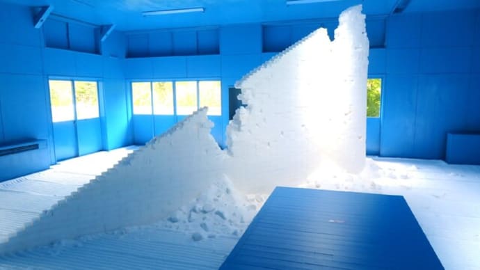 ☆能登さいはての国際芸術祭を巡る～３　青と白のアート