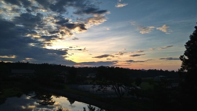 梅雨明けの空