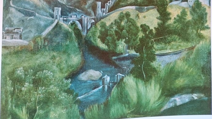 一枚の絵画と詩　６　『トレドの風景』　エル・グレコ