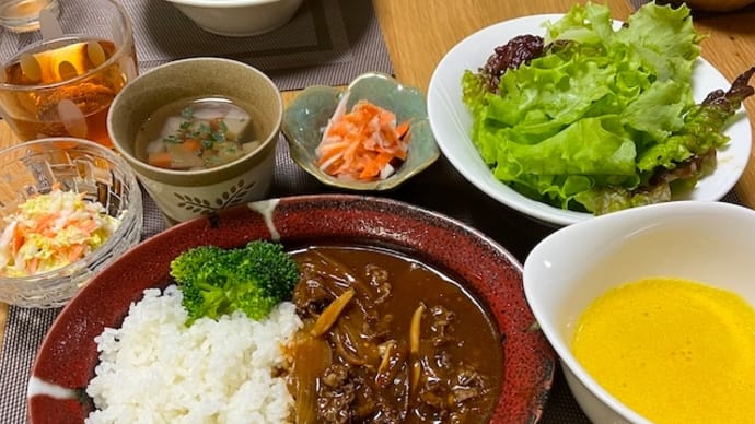 ハヤシライス定食&『赤玉スイートワイン』に決めた♪