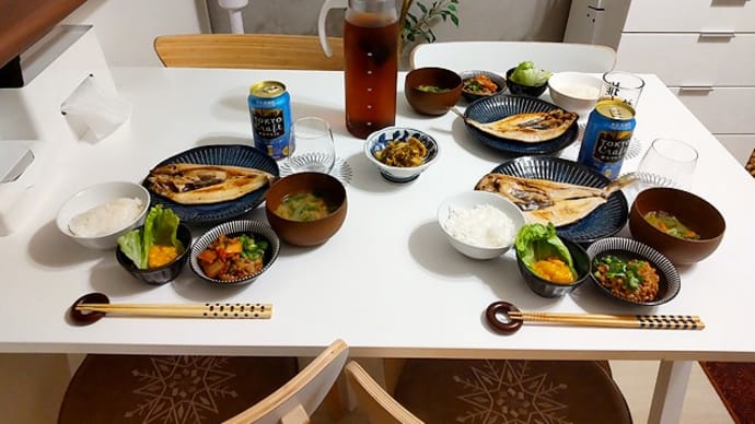 11月15日　ほっけ定食飲酒。