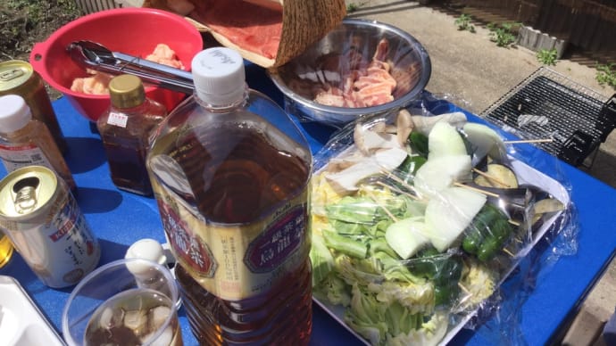 ステイホーム?でBBQ