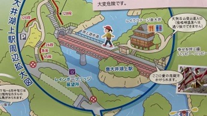 越すに越せれた大井川6