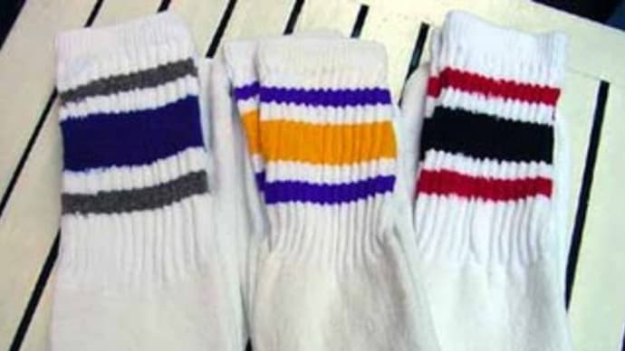 MadeInUSA◆ライン入りチューブソックス◆SKATERSOCKS◆入荷