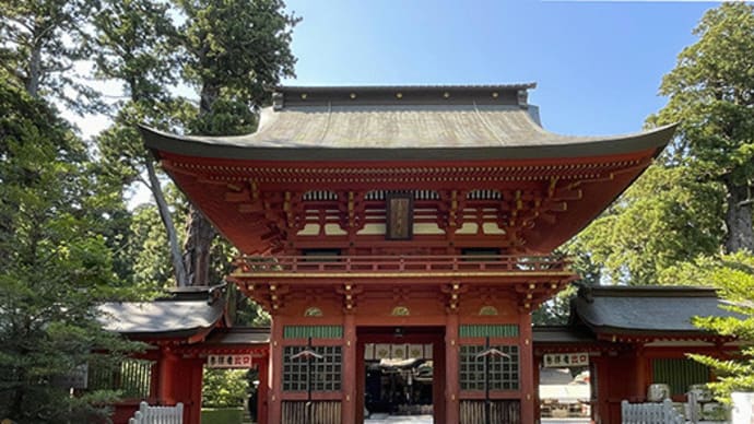 【楼門と朝臣像の仁王門・香取神宮③ 東国三社探訪-17】