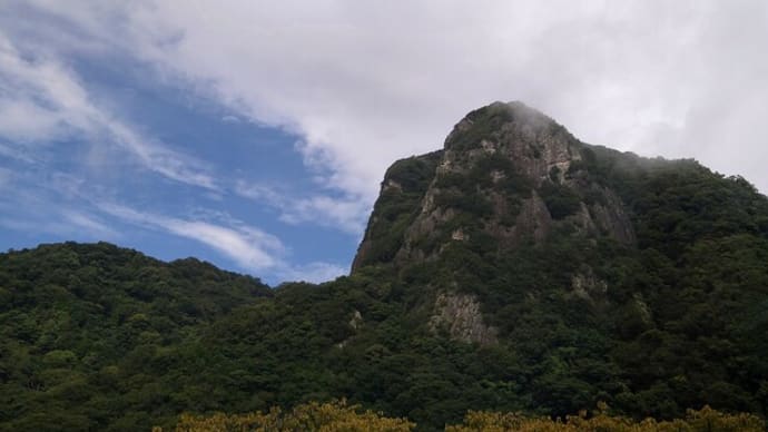 お天気雨〜国道414号線からの富士山