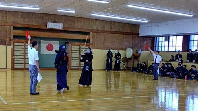 稲沢市民大会剣道競技 攻め合いや心の読み合い駆け引きがハイレベルでした。