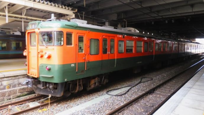 115系とSR!系で長野に。