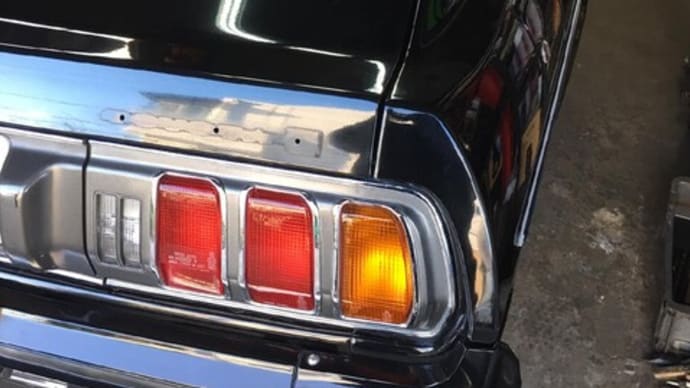トヨタセリカLB 限定車 仕上げ作業です。