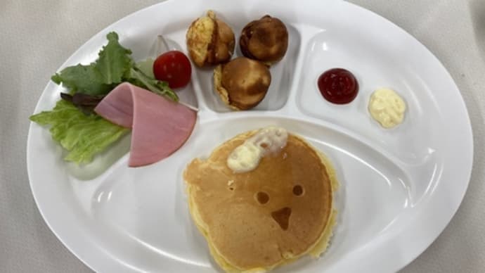 6月6日   お絵かきホットケーキ