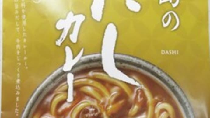 お手軽カレーうどん レトルト「島のだしカレー」