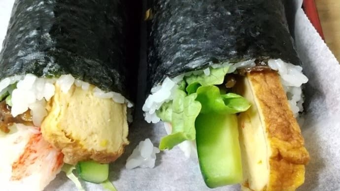 パパの恵方巻♪