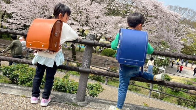 入学式の後撮り