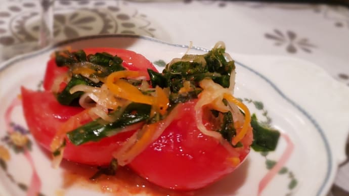トマト🍅のキムチを作りました