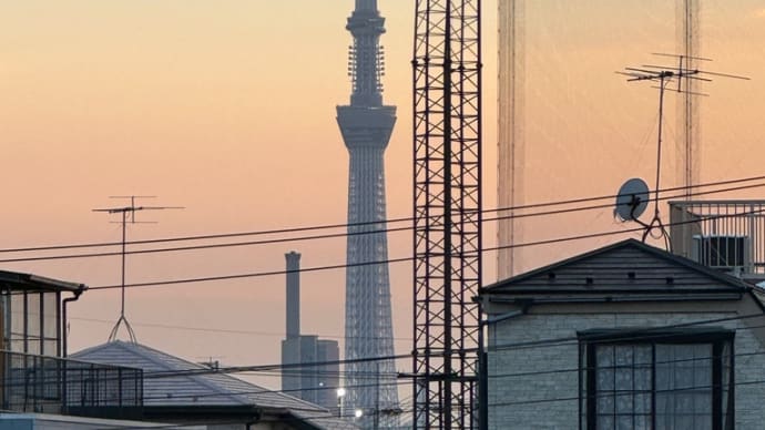 2024/6/13の夕焼け
