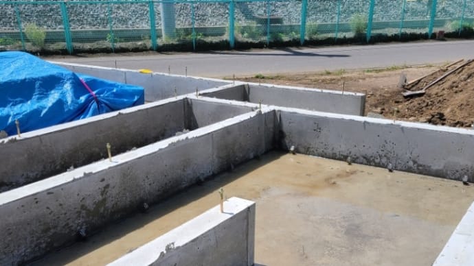 線路脇基礎工事