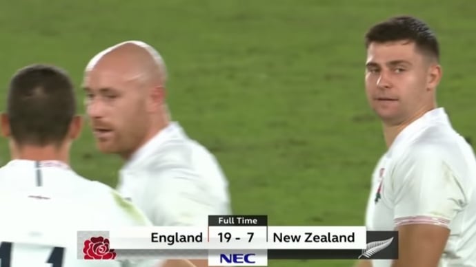 ラグビーワールドカップ2019 日本大会 決勝トーナメント 準決勝 イングランド代表 vs. ニュージーランド代表