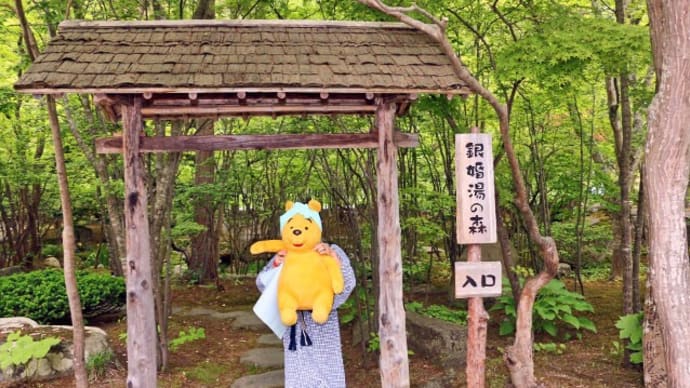 プーさん 北海道二海郡八雲町 上の湯温泉 銀婚湯に行ったんだよおおう その4